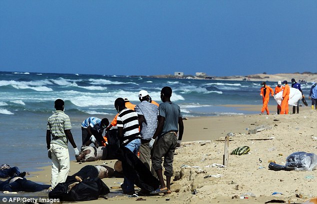 AFRICAN MIGRANTS DROWNED (5)